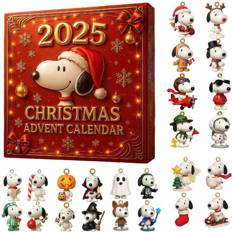 Calendario de adviento Snoopy 2025