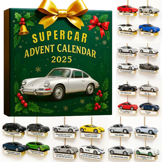 Calendario de Adviento de Coches Clásicos – Edición Limitada Navidad 2025