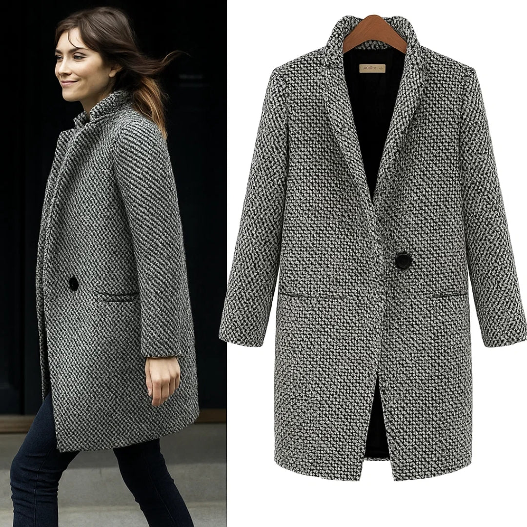Liora Bravé™ | Chaqueta de lana premium — elegancia y calidez para el invierno.