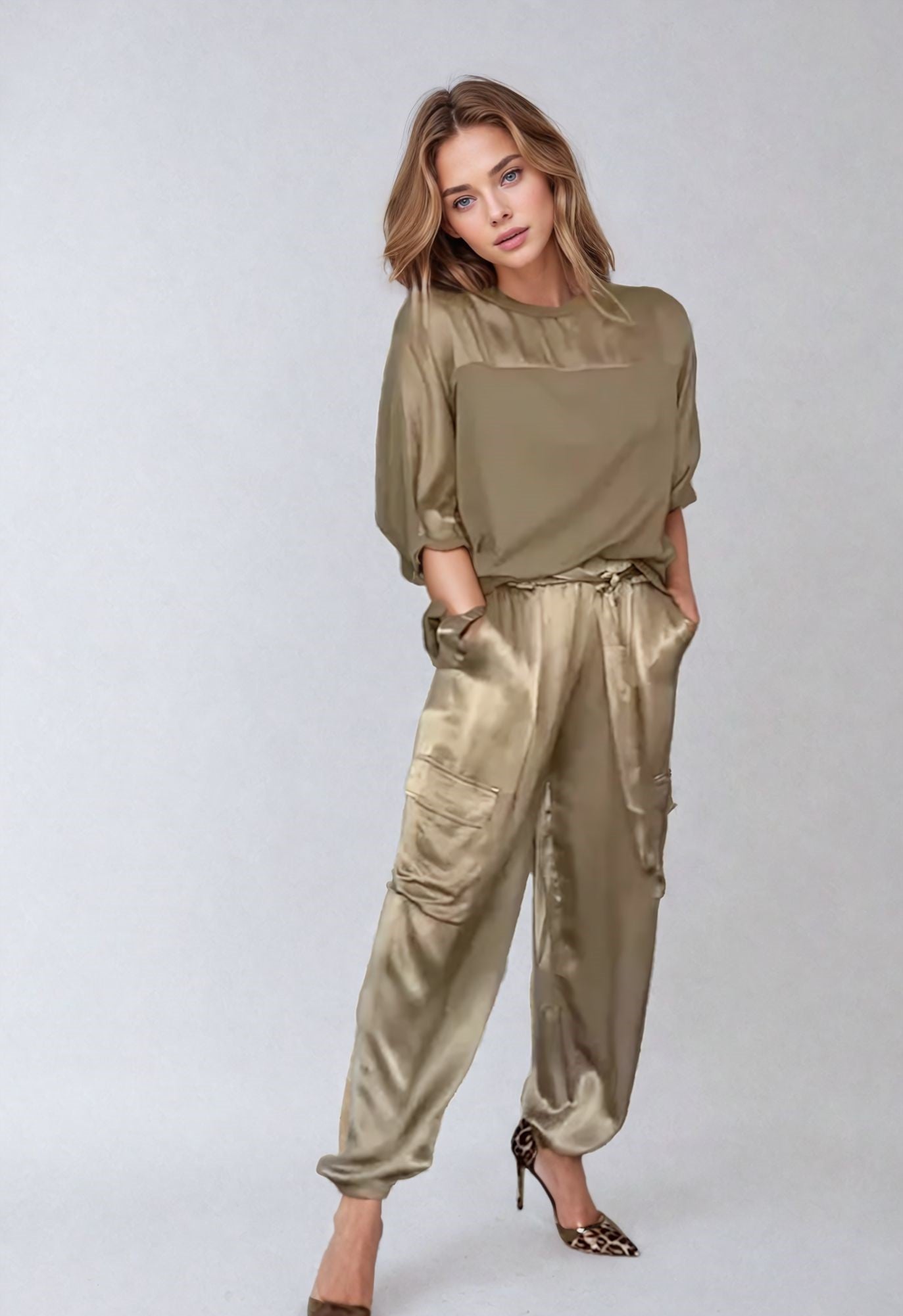 Gold | Conjunto Satén Versátil