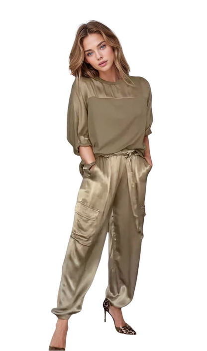 Gold | Conjunto Satén Versátil