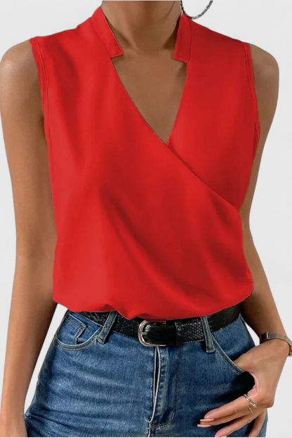 Aitana | Top Suave de Verano con Escote en V