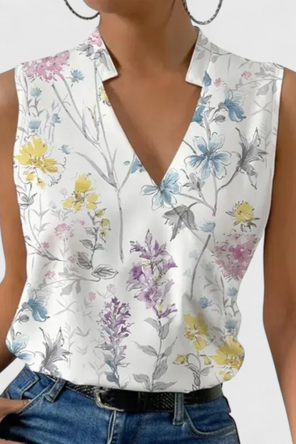 Aitana | Top Suave de Verano con Escote en V