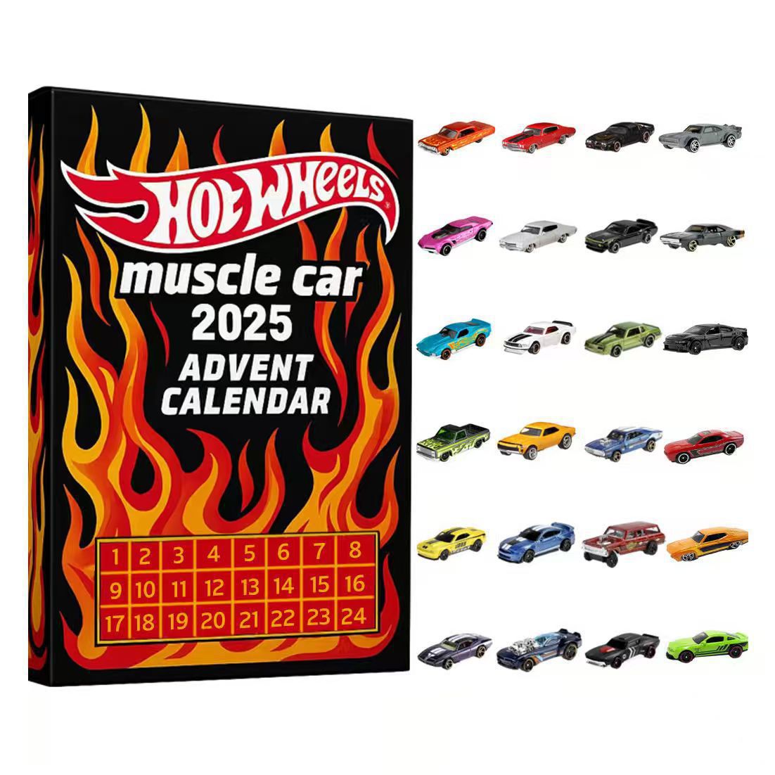 Calendario de Adviento de Hotwheels Clásicos 2025 🚗🔥