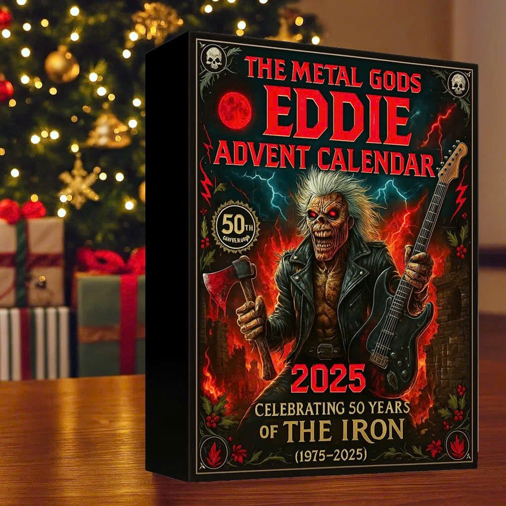 El Calendario del Metal - con Eddie de Iron Maiden