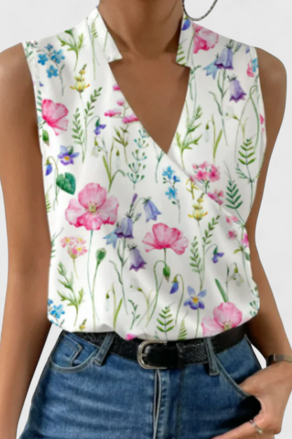 Aitana | Top Suave de Verano con Escote en V