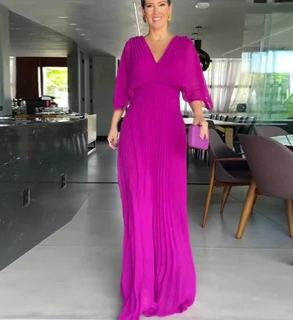 Safari | Vestido Clásico Plisado