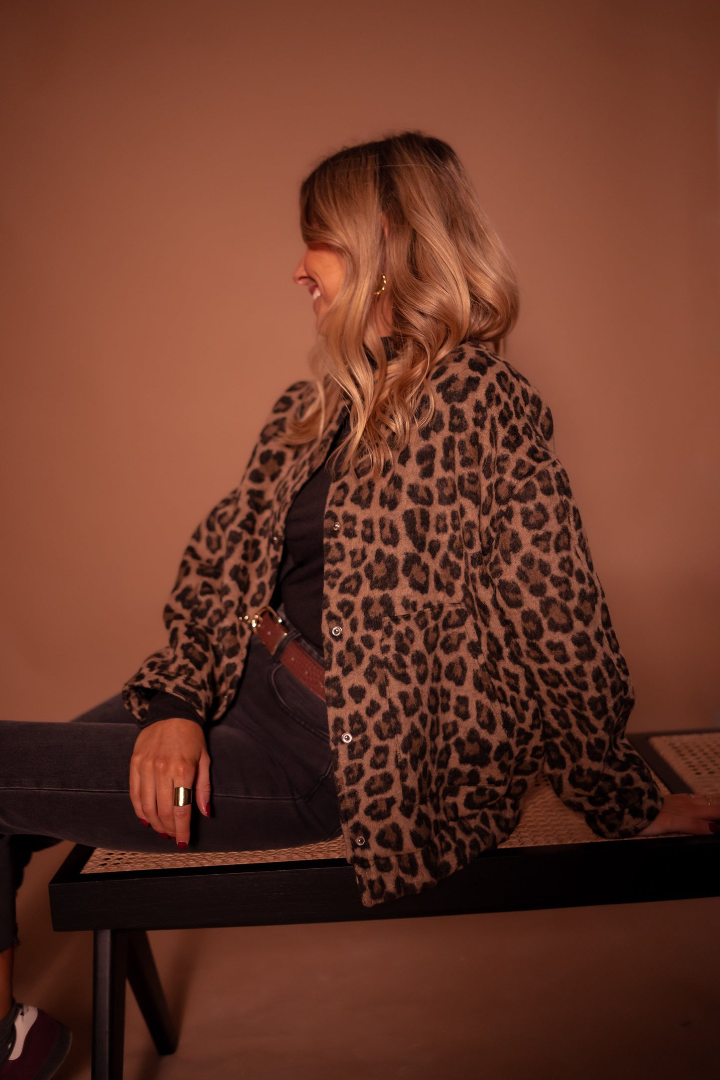 Leo™ | Chaqueta bomber de leopardo