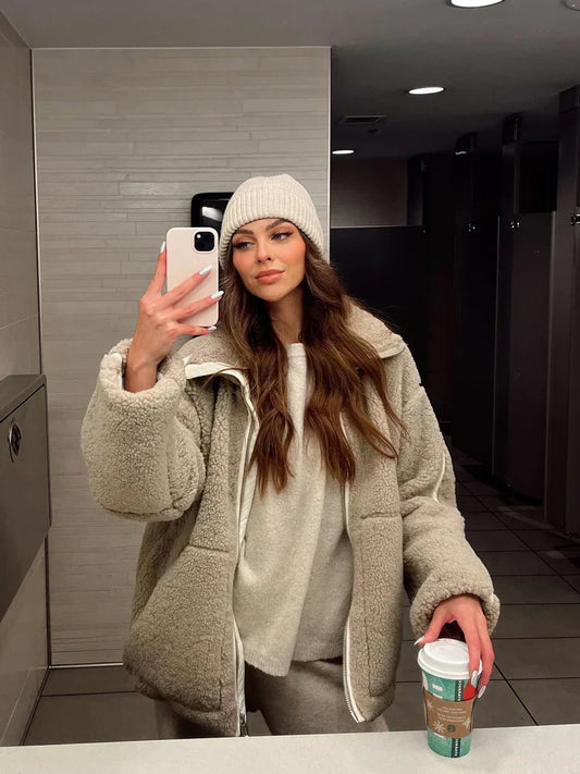 Sasha | Chaqueta de invierno suave y cálida