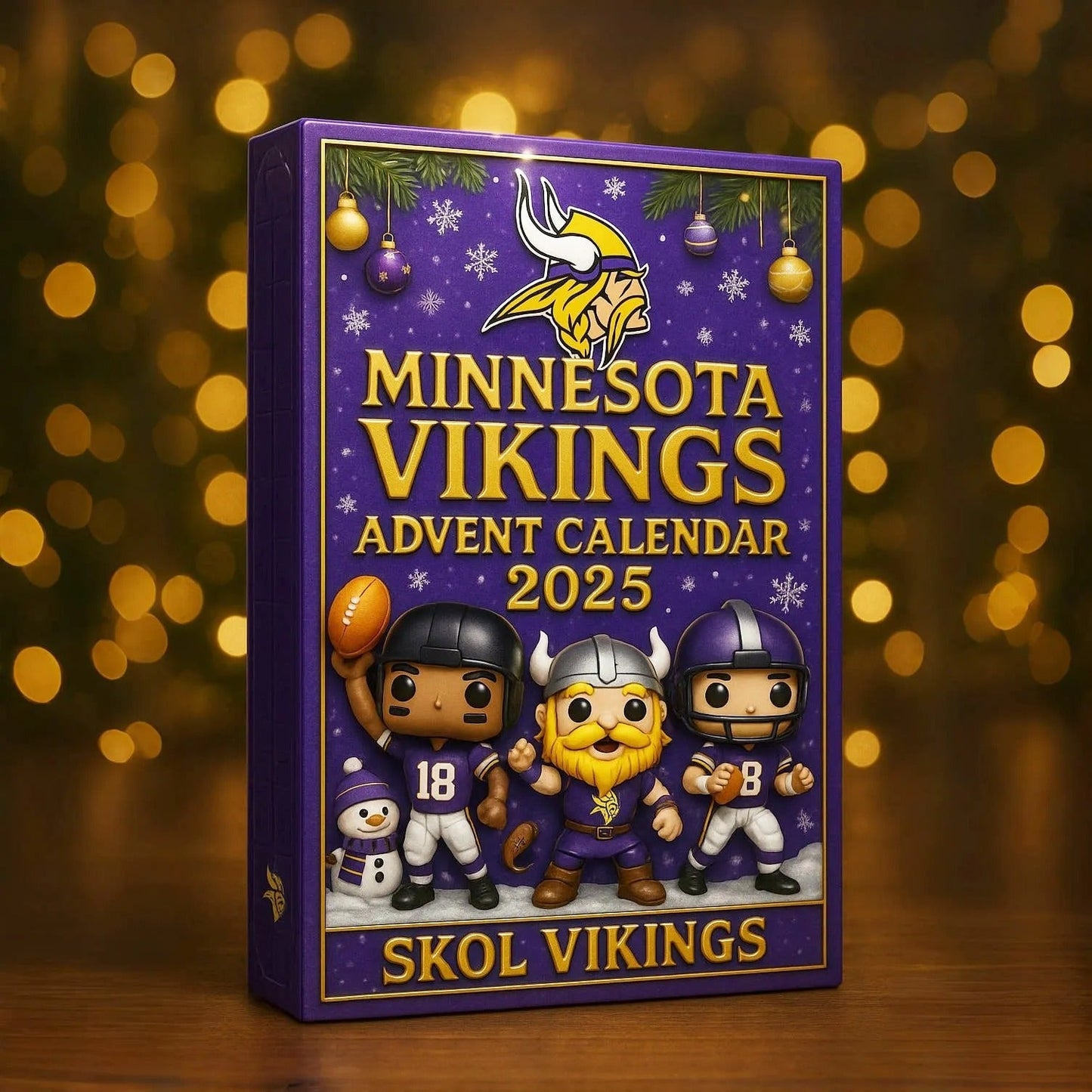 Calendario de Adviento de los Minnesota Vikings 2025