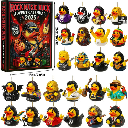 🔥 Calendario de Adviento de Pato con Música Rock 2025🦆