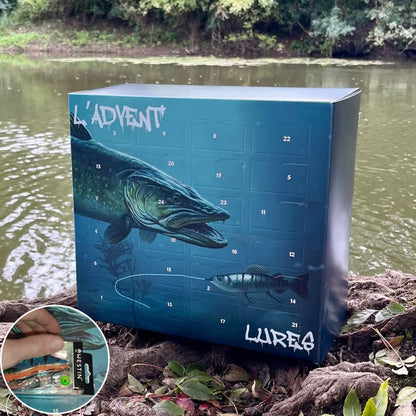 Calendario de Adviento de Pesca de Depredadores – 24 Señuelos Exclusivos 🎣